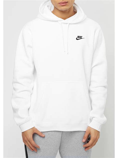 nike schwarz weißer hoodie|Weiß Hoodies & Sweatshirts .